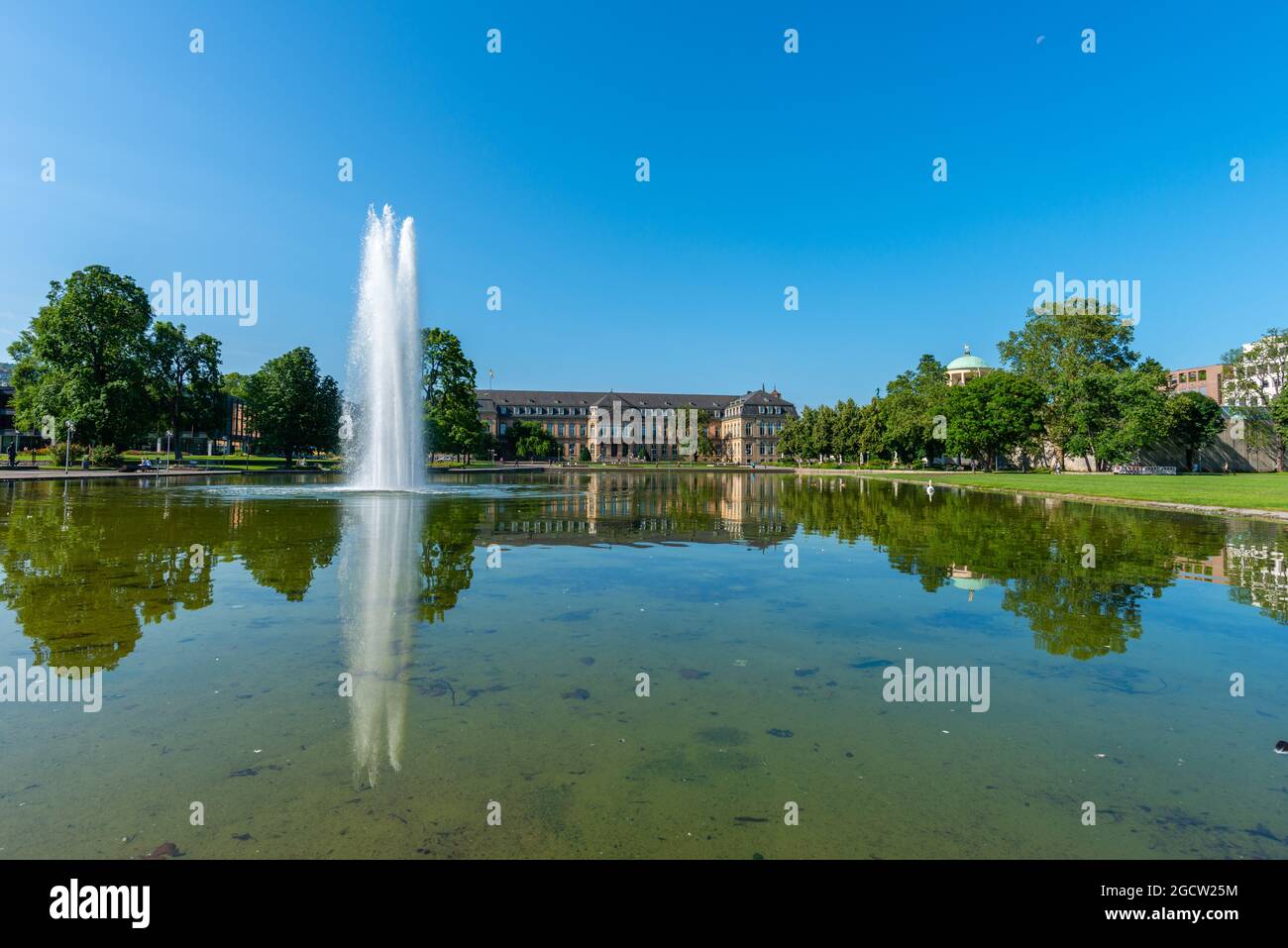 Stuttgart palace gardens hi-res stock photography and images - Alamy