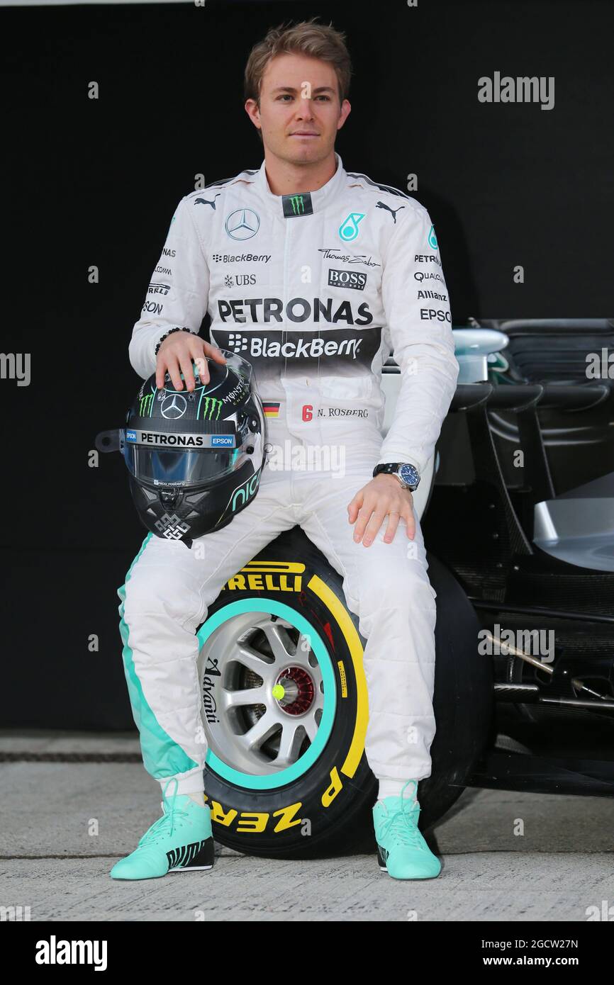 Nico Rosberg (GER) Mercedes AMG F1 W06. Formula One Testing