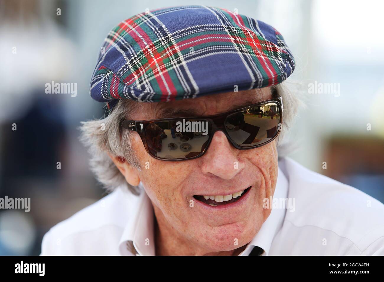 Jackie Stewart (GBR). Australian Grand Prix, Friday 13th March 2015. Albert Park, Melbourne, Australia. Stock Photo