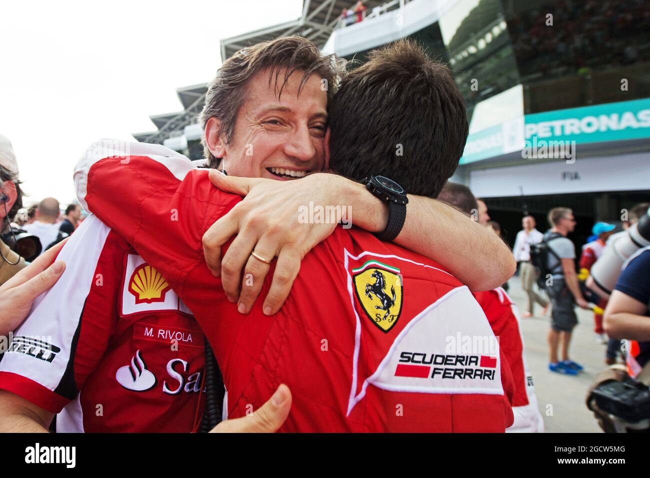 ferrari-sporting-director-celebrates-at-podium-hi-res-stock-photography