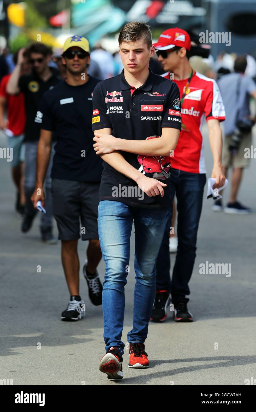 Max Verstappen (NLD) Scuderia Toro Spanish Grand 8th May 2015. Barcelona, Spain Stock Photo - Alamy