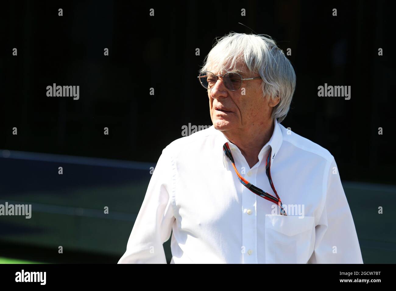 Bernie Ecclestone (GBR). Spanish Grand Prix, Saturday 9th May 2015. Barcelona, Spain. Stock Photo