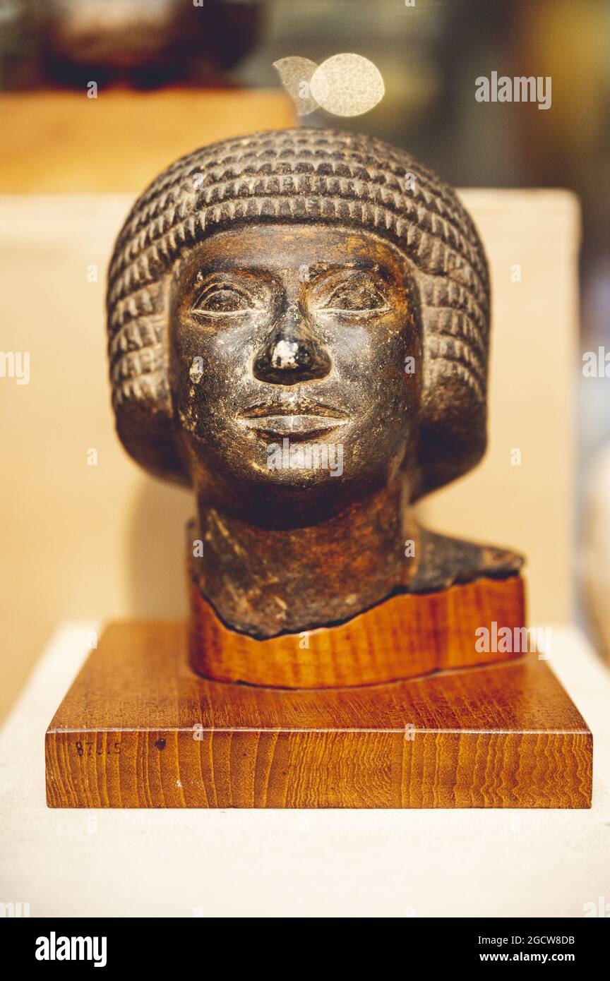 Ancient Egyptian artifact in a museum in Egypt Stock Photo Alamy
