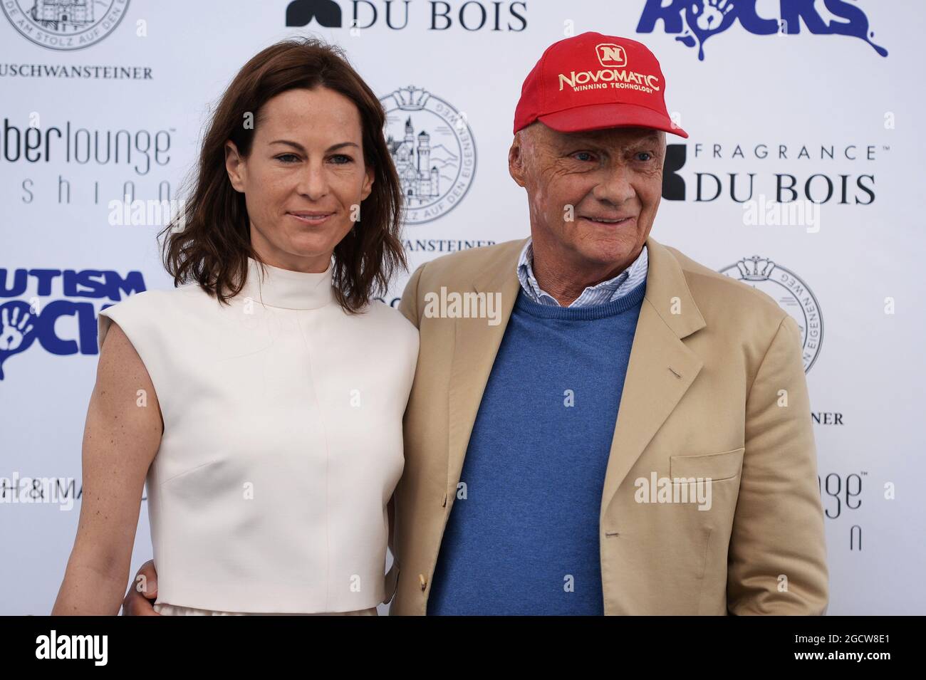 Birgit lauda and niki lauda hi-res stock photography and images - Alamy