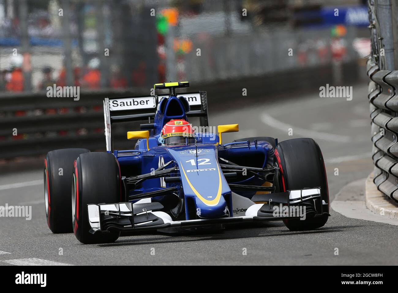 Felipe Nasr (BRA) Sauber C34. Monaco Grand Prix, Saturday 23rd May 2015.  Monte Carlo, Monaco Stock Photo - Alamy