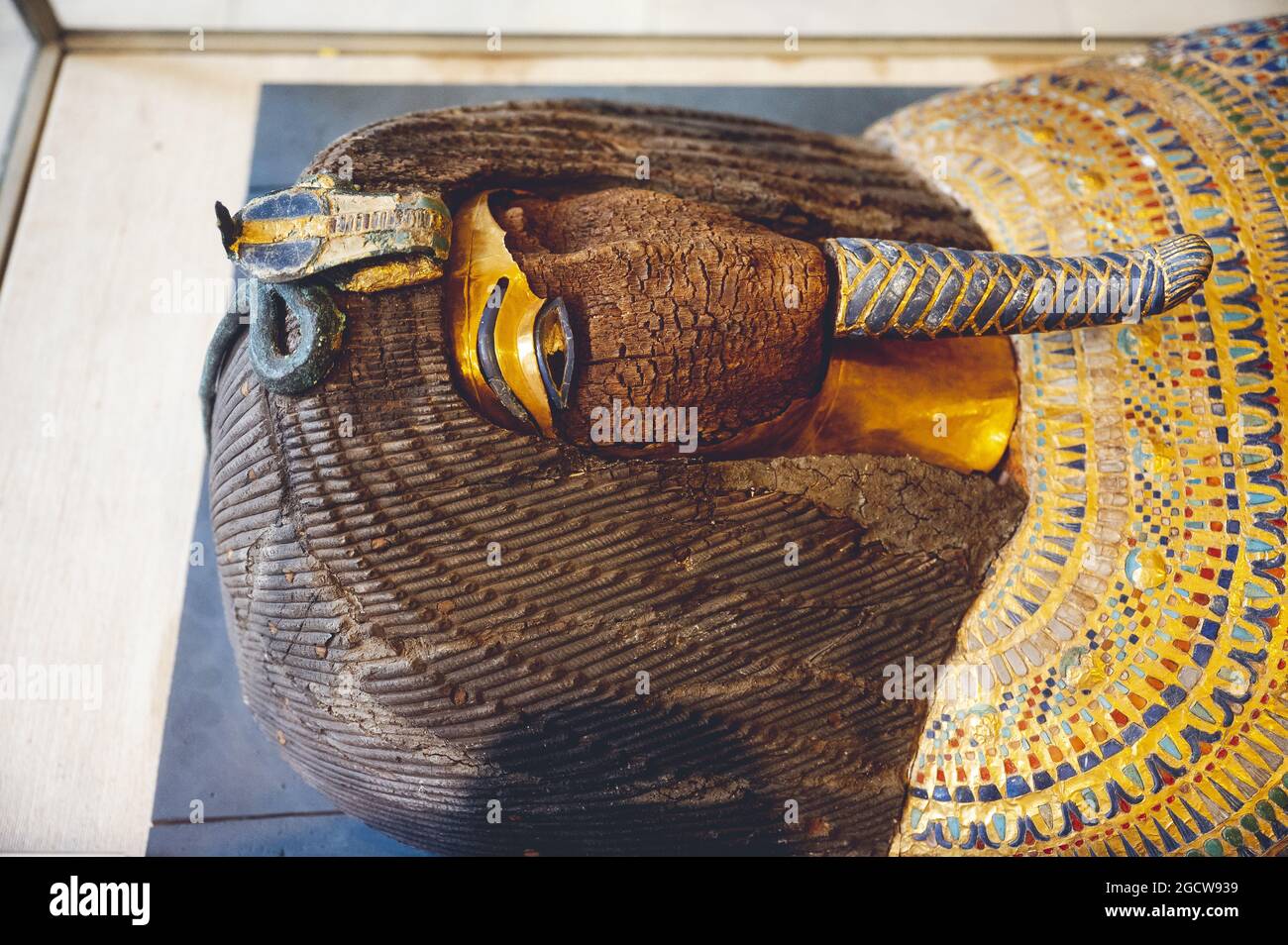 Ancient Egyptian artifact in a museum in Egypt Stock Photo - Alamy