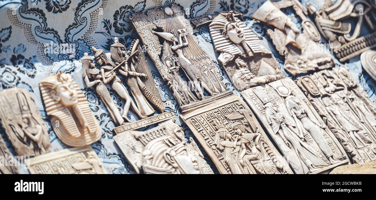 Ancient Egyptian artifact in a museum in Egypt Stock Photo - Alamy