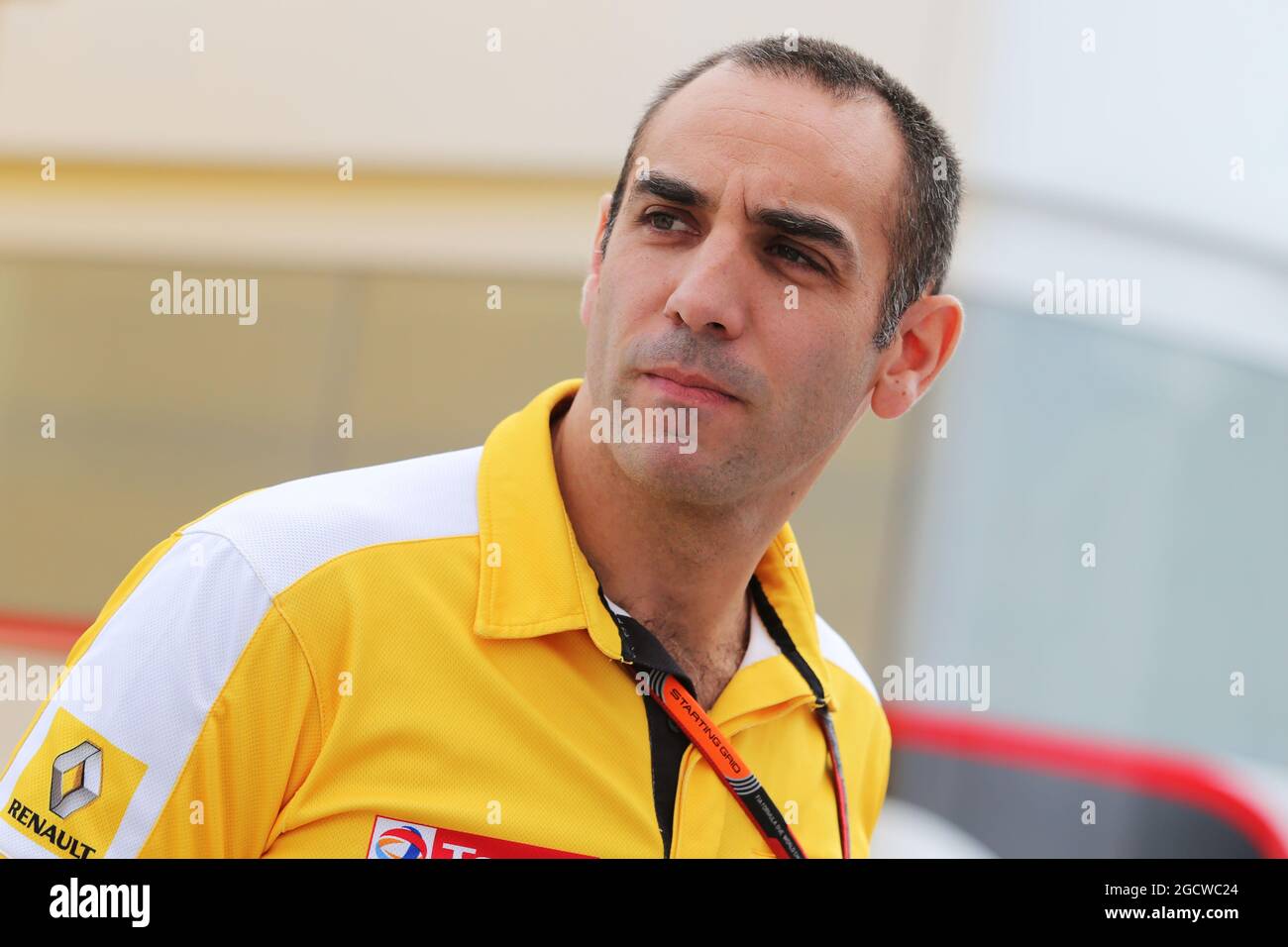 Cyril Abiteboul (FRA) Renault Sport F1 Managing Director. Hungarian Grand Prix, Sunday 26th July 2015. Budapest, Hungary. Stock Photo