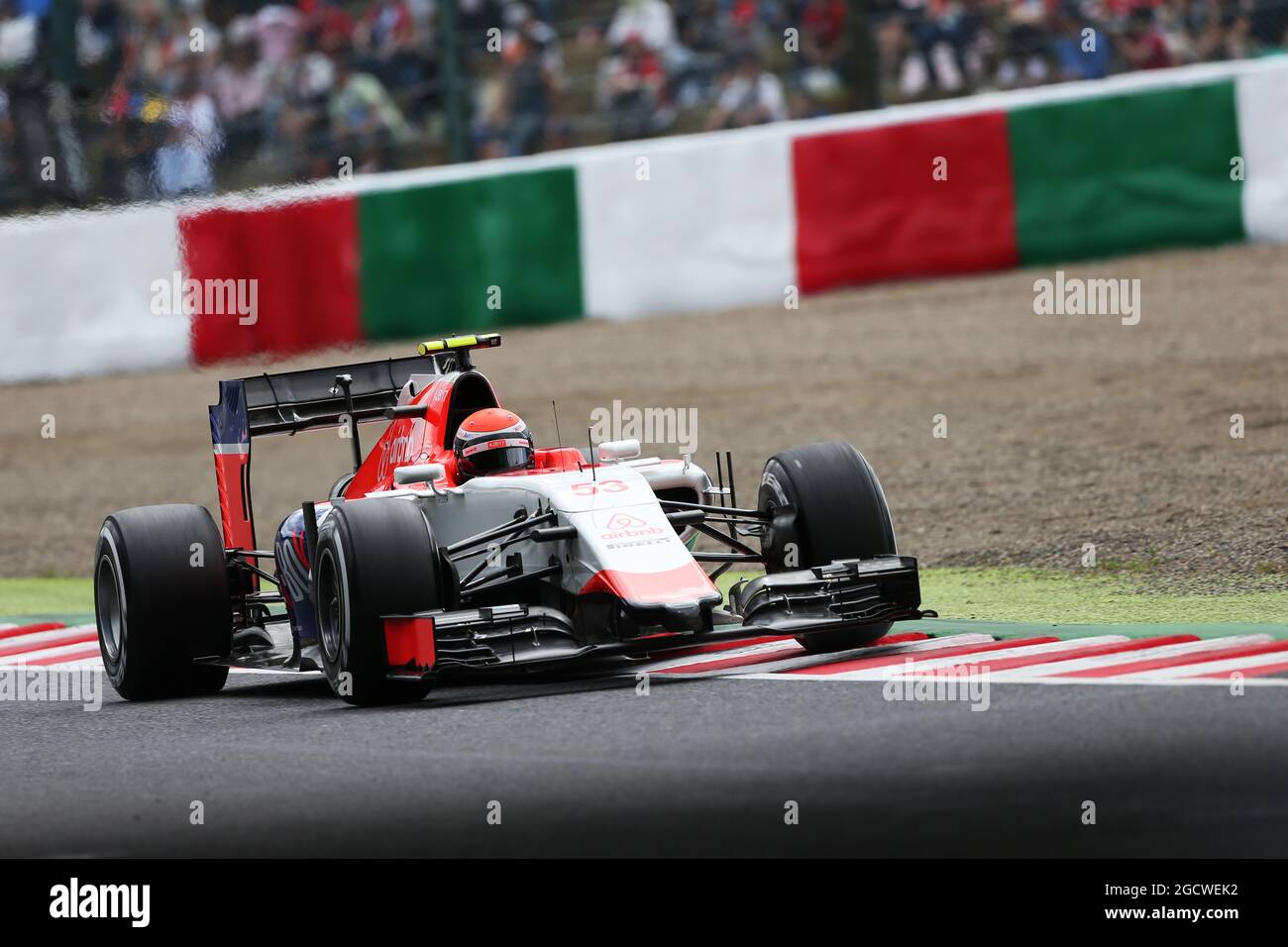 Will Stevens Gbr Manor Marussia F1 Team Japanese Grand Prix Saturday 26th September 15 Suzuka Japan Stock Photo Alamy