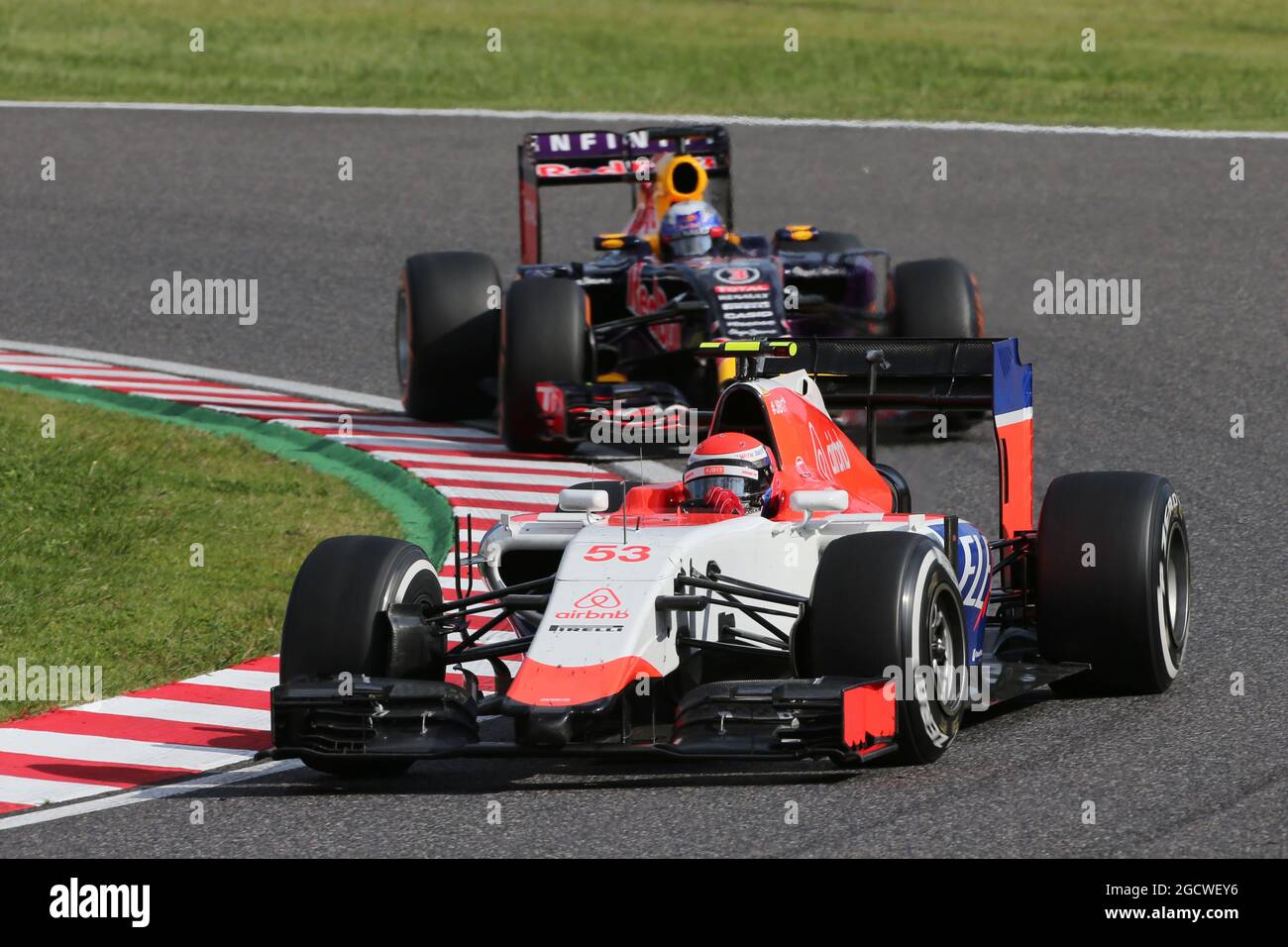 Will Stevens Gbr Manor Marussia F1 Team Japanese Grand Prix Sunday 27th September 15 Suzuka Japan Stock Photo Alamy