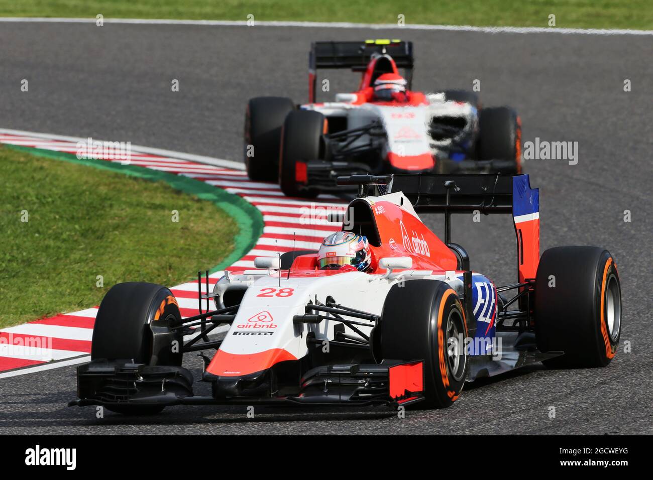 Will Stevens Gbr Manor Marussia F1 Team Japanese Grand Prix Sunday 27th September 15 Suzuka Japan Stock Photo Alamy
