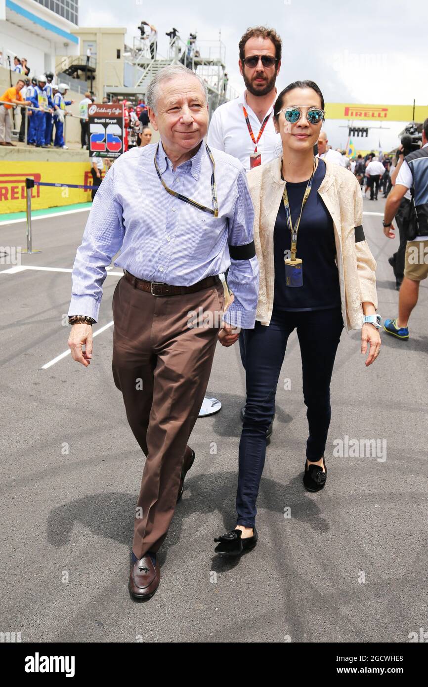 Fia president jean todt wife hi-res stock photography and images - Alamy