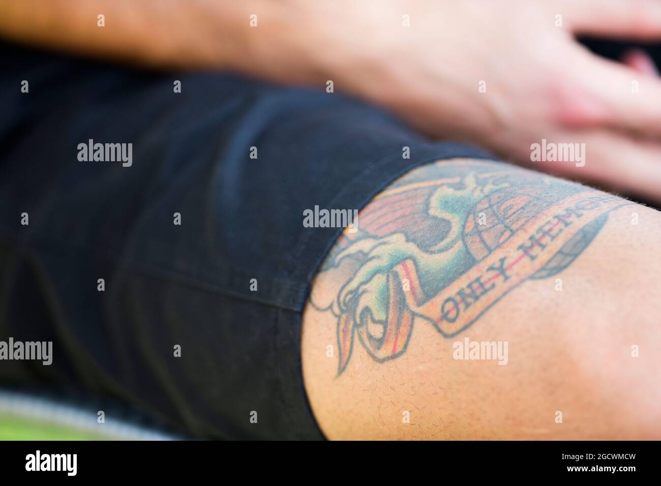 Daniel Ricciardo Aus Red Bull Racing Tattoo On His Leg Australian Grand Prix Thursday 17th March 16 Albert Park Melbourne Australia Stock Photo Alamy Daniel Ricciardo Aus Red Bull Racing Tattoo On His Leg Australian Grand Prix Thursday 17th March 16 Albert Park Melbourne Australia Stock Photo Alamy