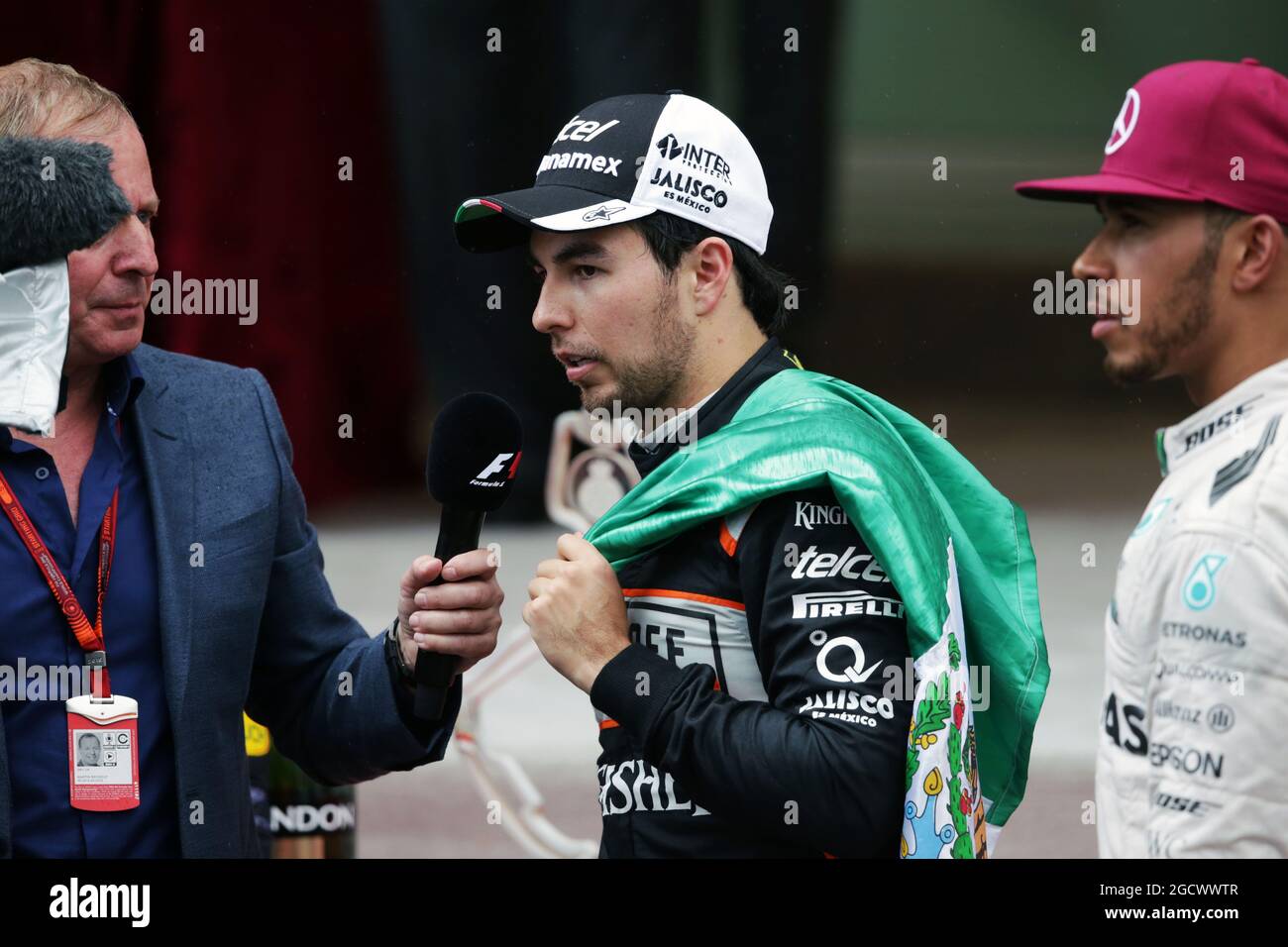 Sahara force india f1 martin brundle hi-res stock photography and ...