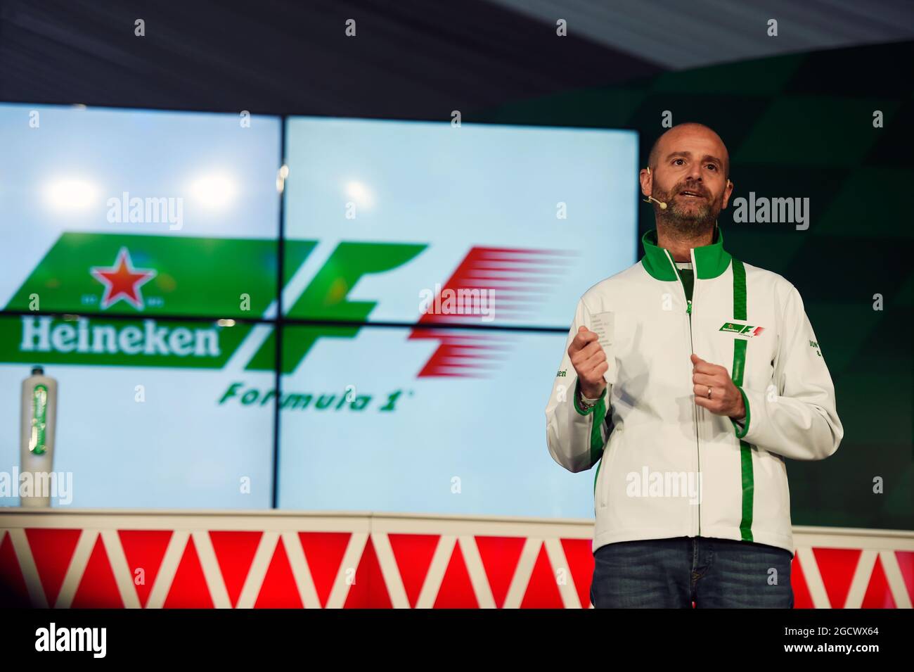Gianluca di Tondo (ITA) Heineken Global Head of Brand, at a Heineken sponsorship announcement. Canadian Grand Prix, Thursday 9th June 2016. Montreal, Canada. Stock Photo