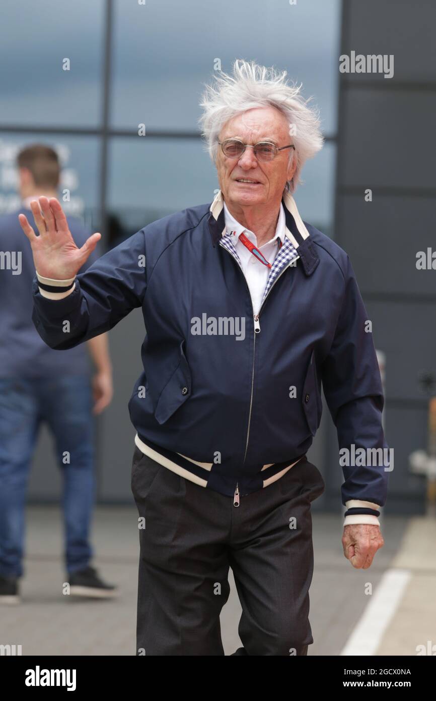 Bernie Inn England Bernie Ecclestone (GBR). British Grand Prix, Saturday 9th July 2016 ...