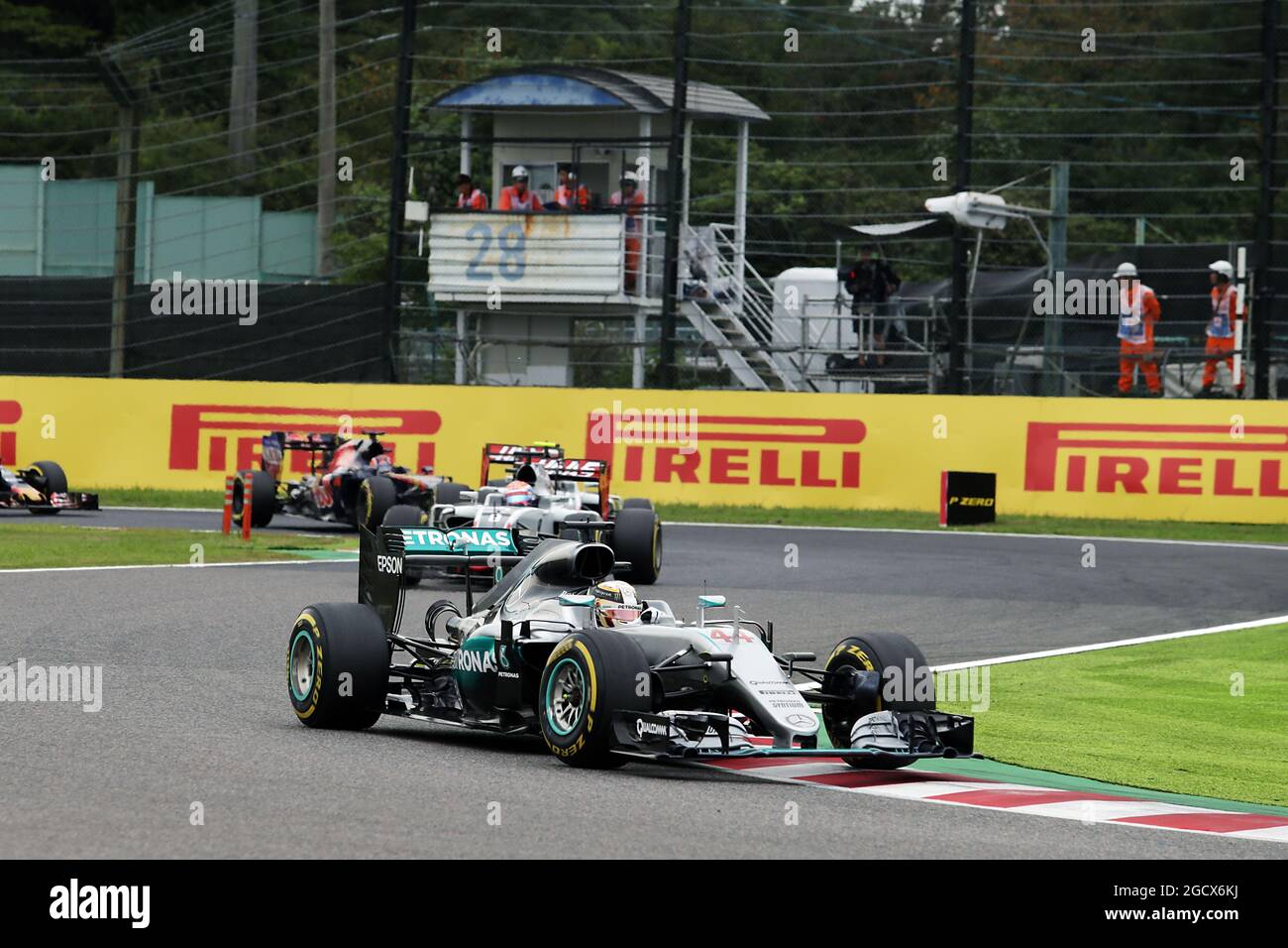 Lewis Hamilton Gbr Mercedes Amg F1 W07 Hybrid Japanese Grand Prix Sunday 9th October 16 Suzuka Japan Stock Photo Alamy