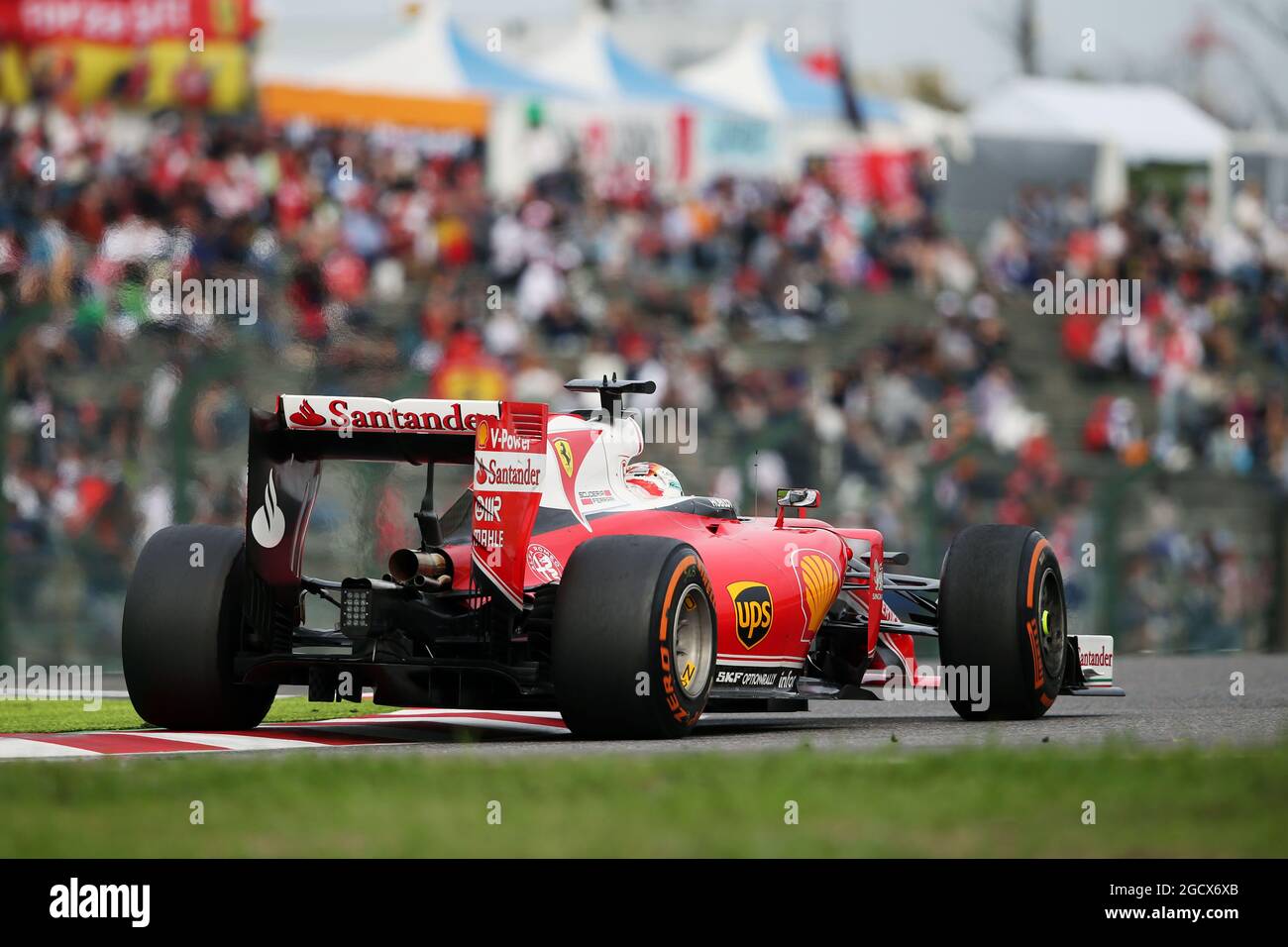 Sebastian Vettel (GER) Ferrari SF16-H. Japanese Grand Prix, Sunday