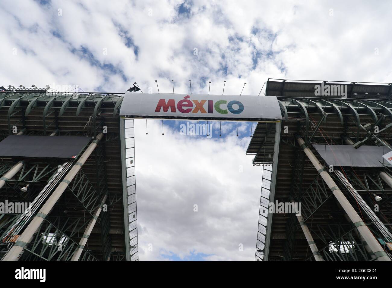 Circuit detail. Mexican Grand Prix, Thursday 27th October 2016. Mexico City, Mexico. Stock Photo