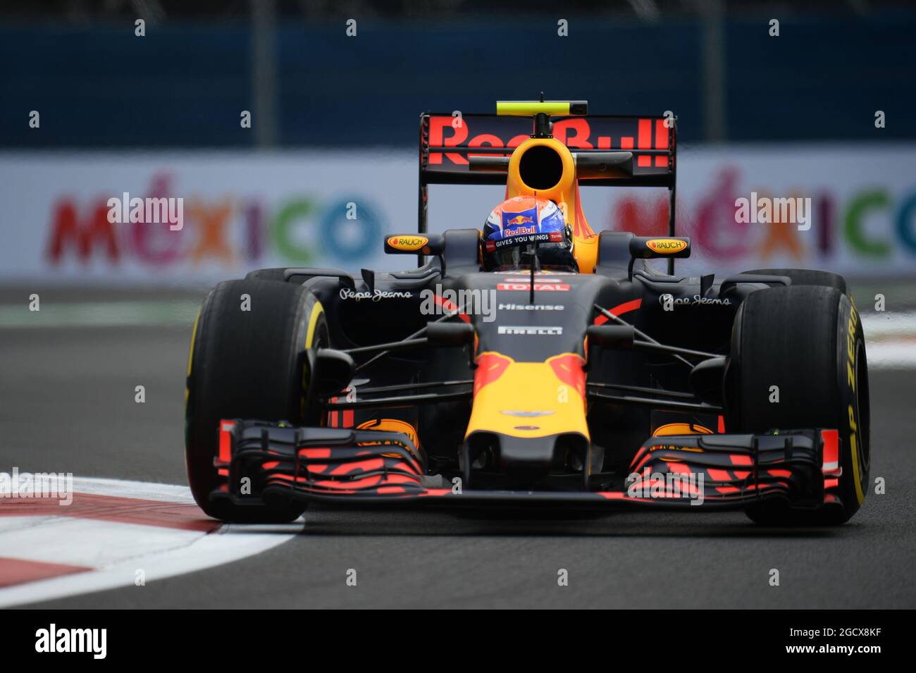 Max Verstappen (NLD) Red Bull Racing RB12. Mexican Grand Prix, Friday 28th  October 2016. Mexico City, Mexico Stock Photo - Alamy