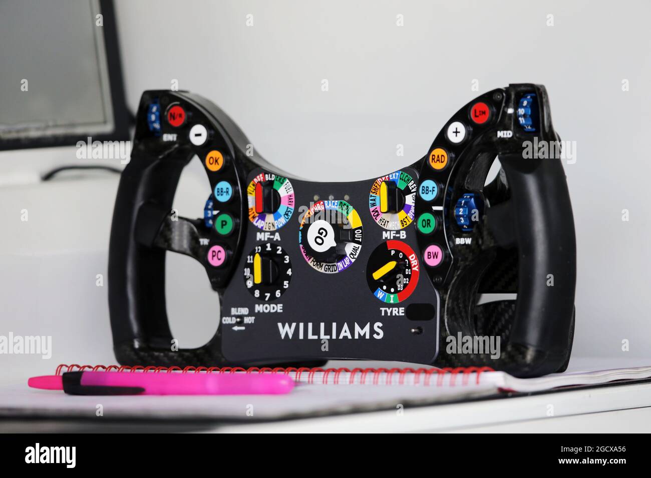 Williams formula steering wheel hi-res stock photography and images - Alamy