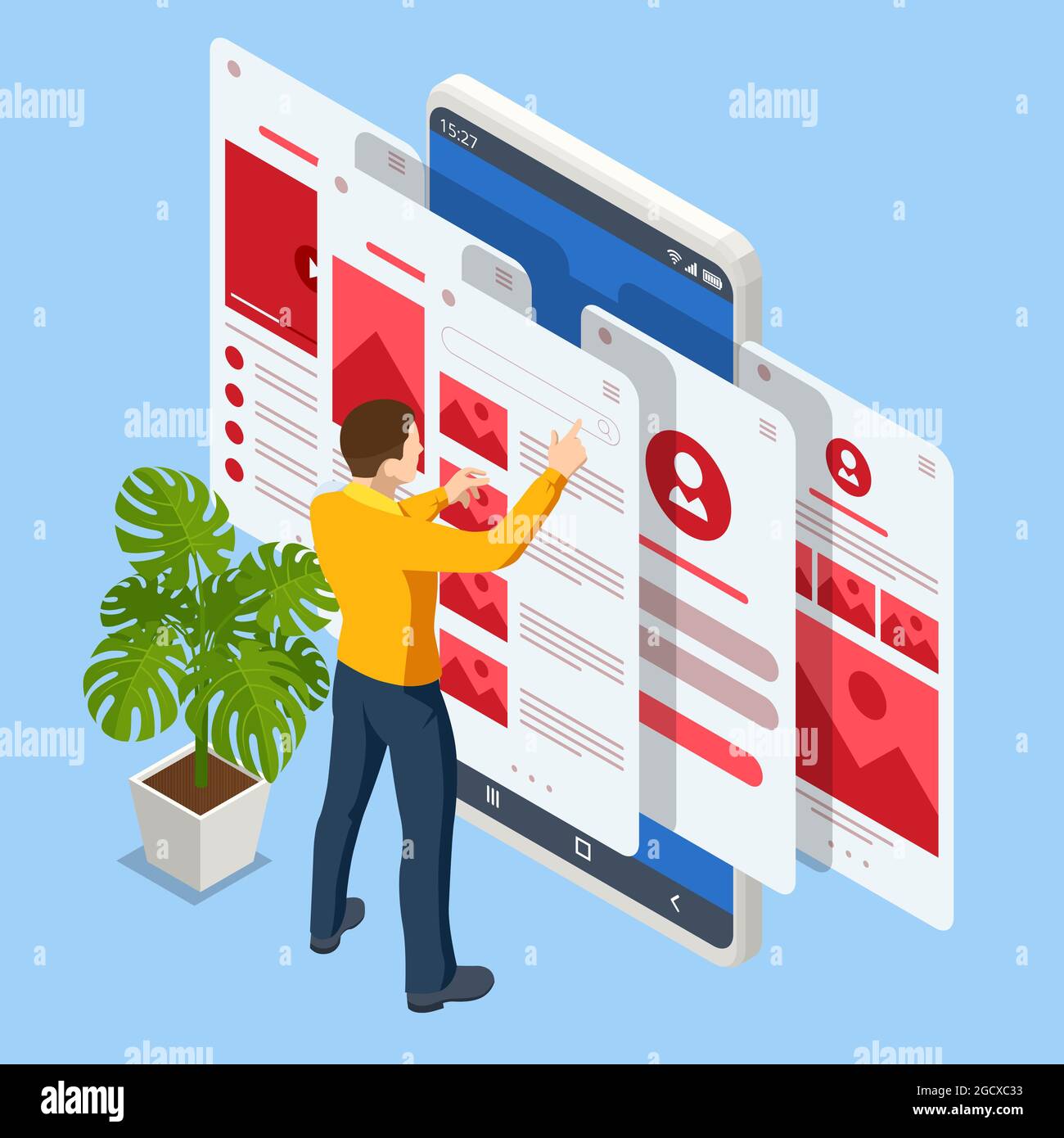 Article monetization Stock Vector Images - Alamy
