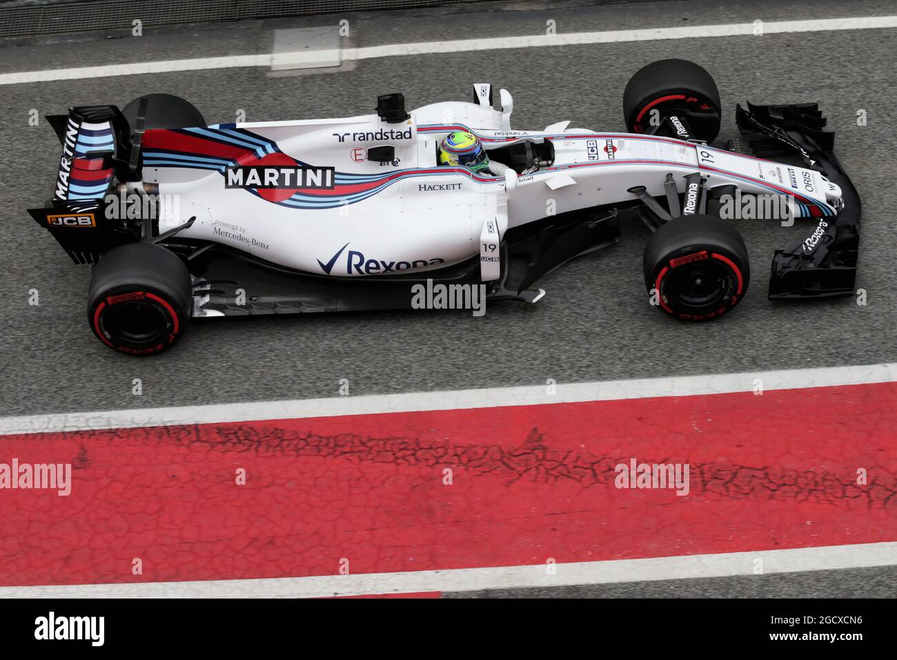 Felipe Massa (BRA) Williams FW40. Formula One Testing, Day 2