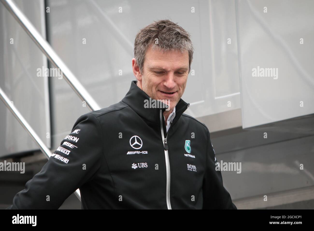 James Allison (GBR) Mercedes AMG F1 Technical Director. Formula One  Testing, Day 2, Wednesday 8th March 2017. Barcelona, Spain Stock Photo -  Alamy