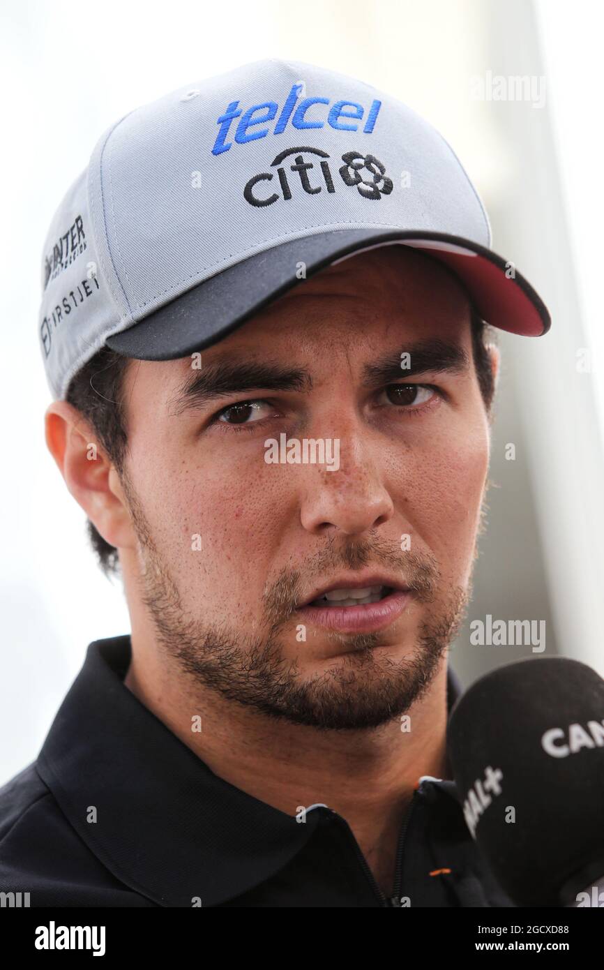 Sergio Perez (MEX) Sahara Force India F1. Australian Grand Prix ...