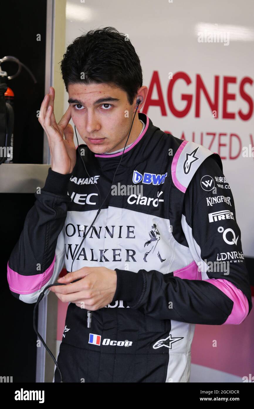 Esteban Ocon continue avec Force India en 2018