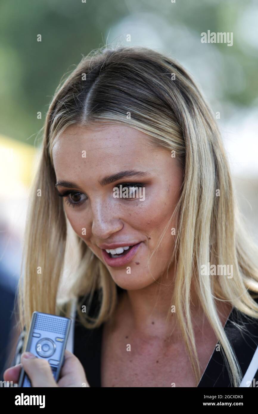 Brooke Hogan (AUS) Model. Australian Grand Prix, Sunday 26th March 2017. Albert Park, Melbourne, Australia. Stock Photo