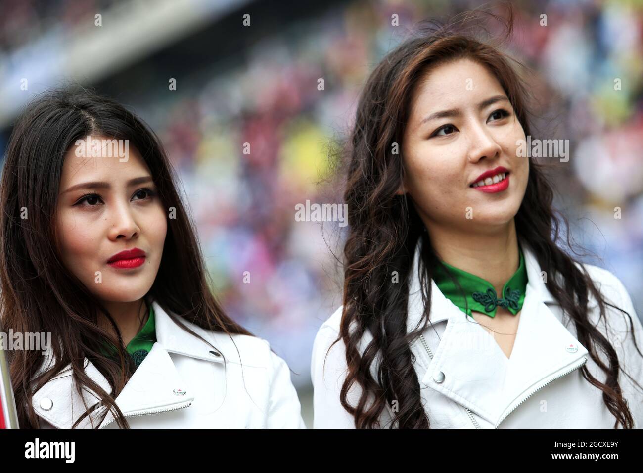 Grid girls china hi-res stock photography and images - Alamy