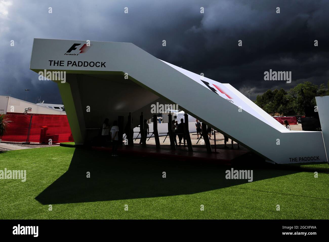 F1 paddock club hi-res stock photography and images - Alamy