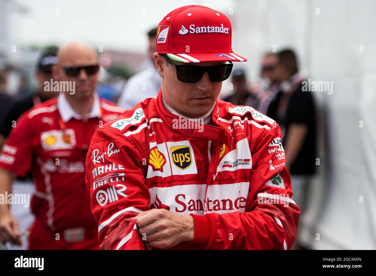 Kimi Raikkonen (FIN) Ferrari. Canadian Grand Prix, Sunday 11th June 2017.  Montreal, Canada Stock Photo - Alamy