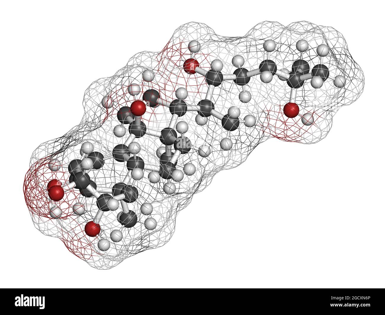 Ecdysone insect molting prohormone. 3D rendering Stock Photo - Alamy