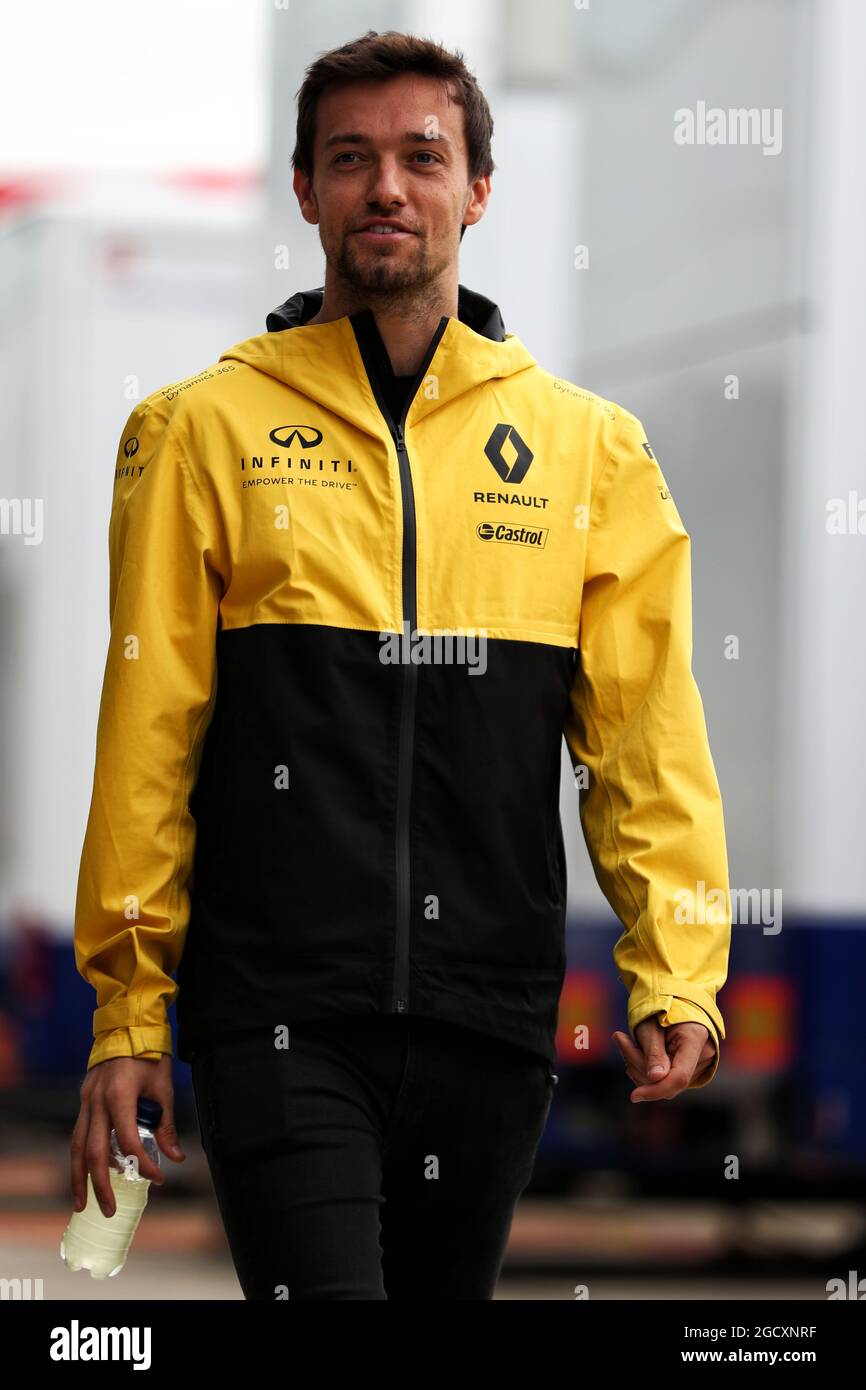 Jolyon Palmer (GBR) Renault Sport F1 Team. British Grand Prix, Sunday 16th  July 2017. Silverstone, England Stock Photo - Alamy