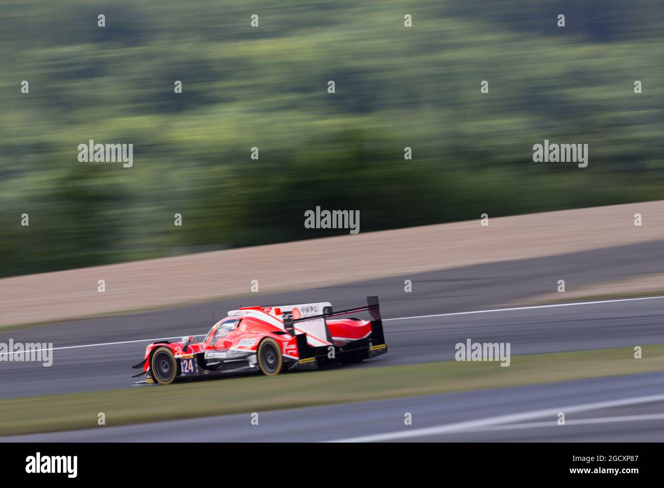 Tor Graves (GBR) / Jean-Eric Vergne (FRA) / Jonathan Hirschi (SUI) #24 CEFC Manor TRS Racing, Oreca 07 - Gibson . FIA World Endurance Championship, Round 4, Sunday 16th July 2017. Nurburgring, Germany. Stock Photo