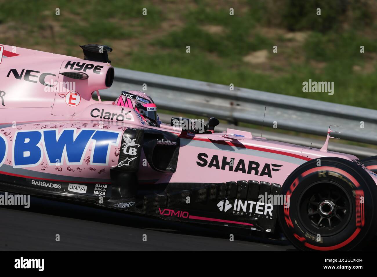 Latifi y Mazepin, pilotos de Force India para los test tras el GP de España
