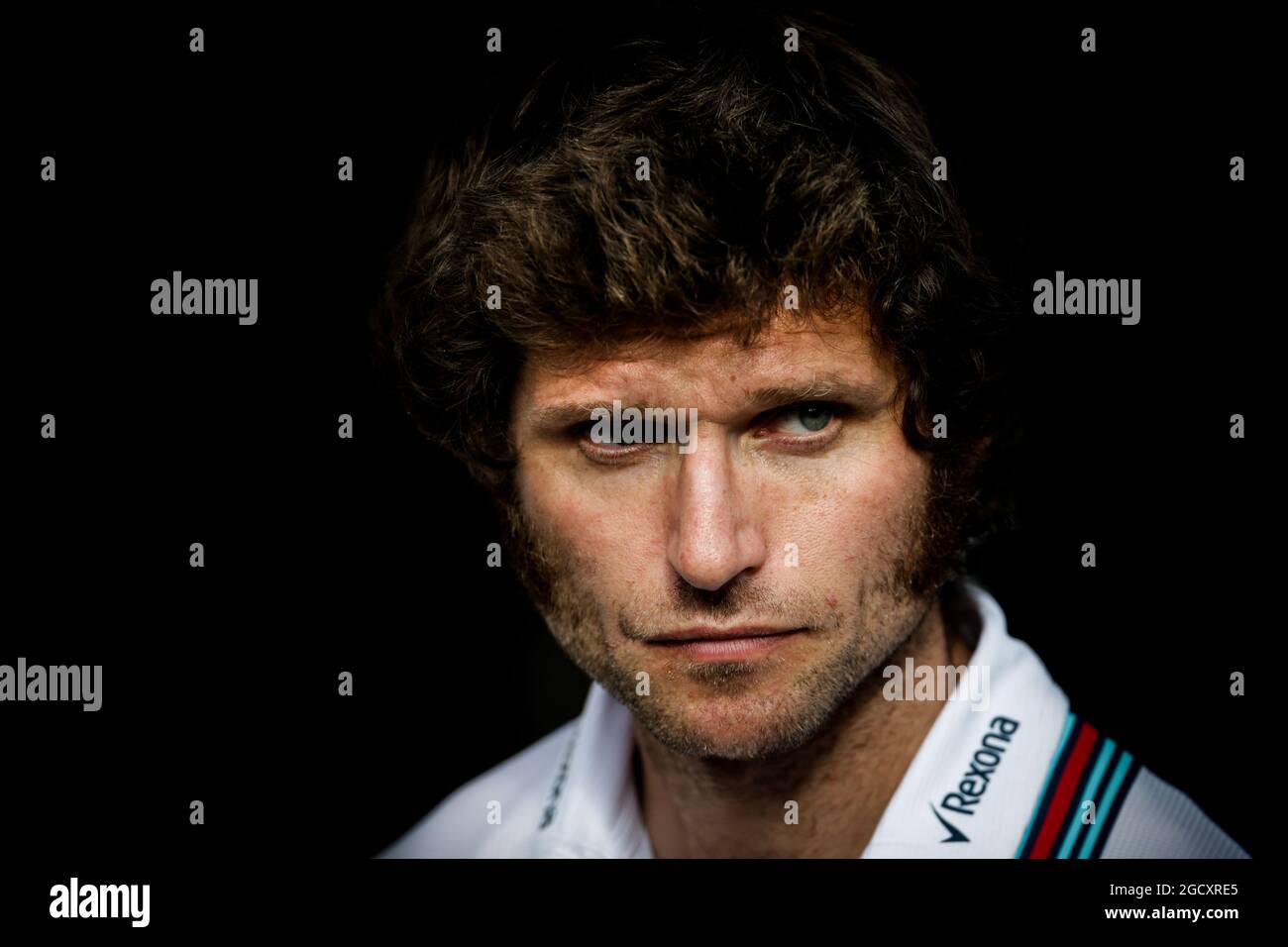 Guy Martin (GBR) Motorcycle Racer and TV Personality with the Williams team. Belgian Grand Prix, Friday 25th August 2017. Spa-Francorchamps, Belgium. Stock Photo