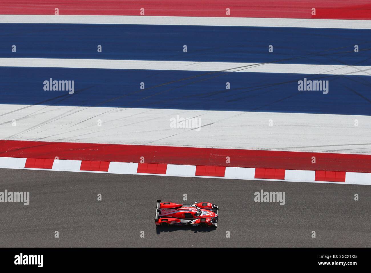Roberto Gonzalez (MEX) / Simon Trummer (SUI) / Vitaly Petrov (RUS) #25 CEFC Manor TRS Racing, Oreca 07 - Gibson. FIA World Endurance Championship, Rd 6, 6 Hours of Circuit of the Americas. 14th-15th September 2017. Austin, Texas, USA. Stock Photo