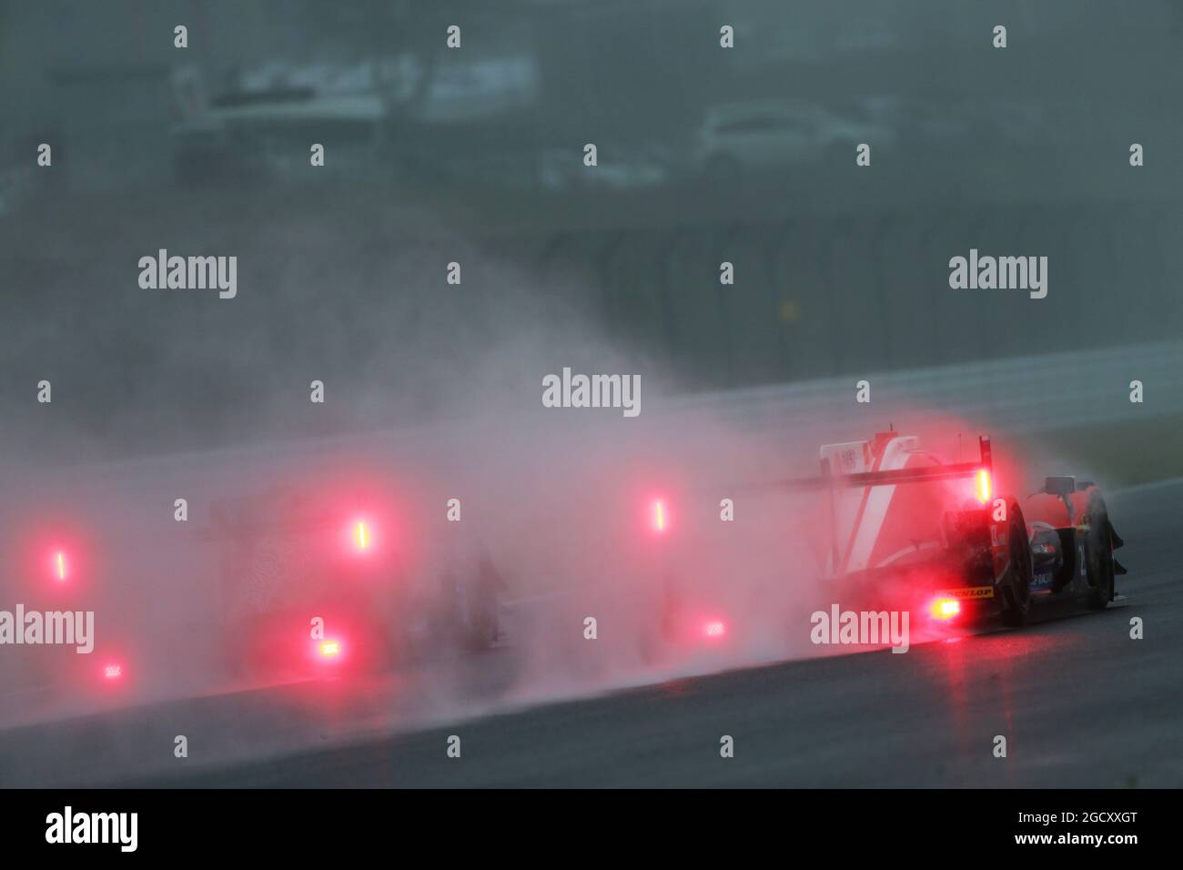 Roberto Gonzalez (MEX) / Simon Trummer (SUI) / Vitaly Petrov (RUS) #25 CEFC Manor TRS Racing, Oreca 07 - Gibson. FIA World Endurance Championship, Round 7, Six Hours of Fuji, Friday 13th October 2017. Fuji, Japan. Stock Photo