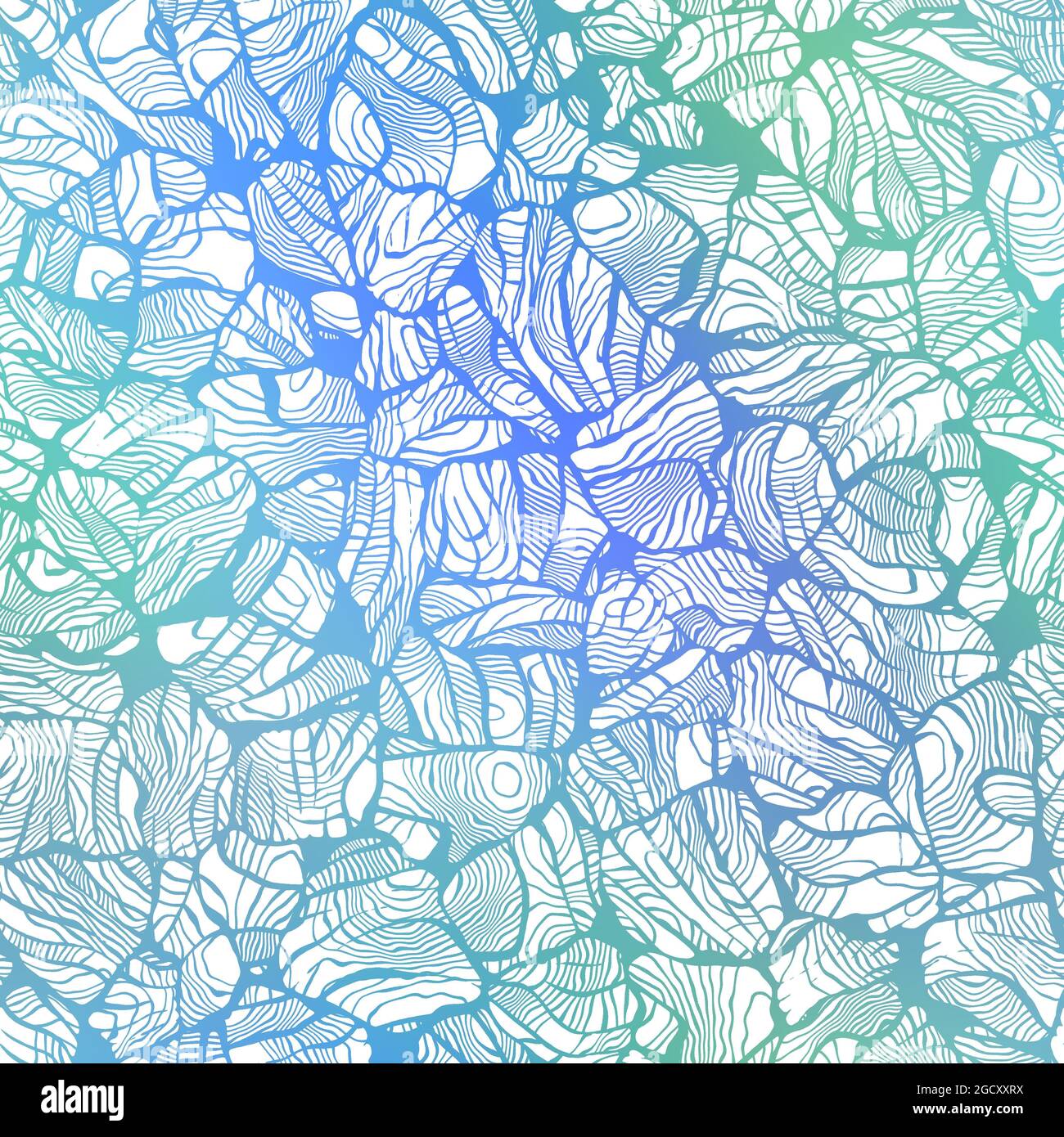 Sharp Organic Pattern Seamless abstract organic shape pattern for print Stock Photo - Alamy
