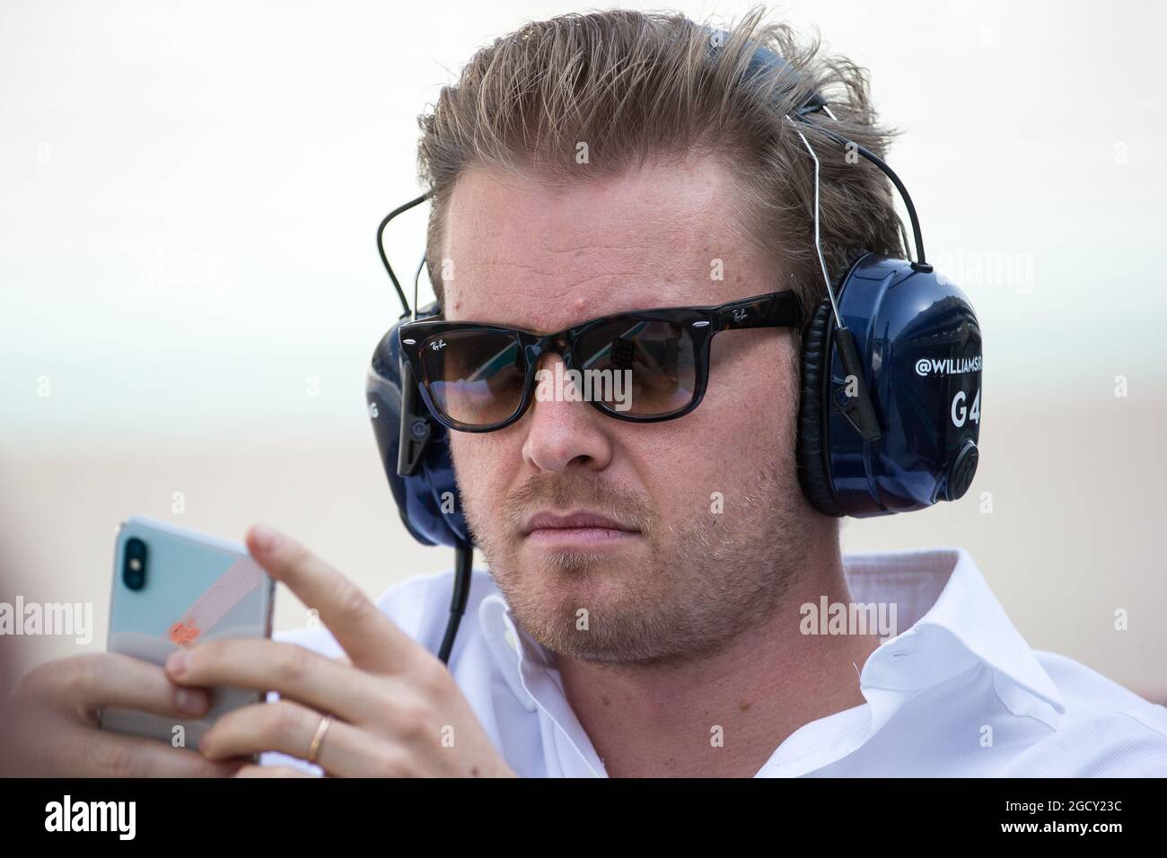 Nico Rosberg (GER). Formula One Testing, Tuesday 28th November 2017. Yas  Marina Circuit, Abu Dhabi, UAE Stock Photo - Alamy