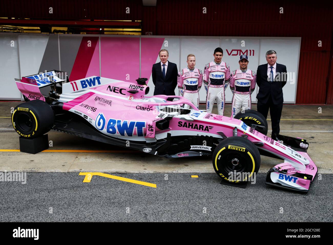 Sahara force india f1 team sergio perez hi-res stock photography and images  - Alamy