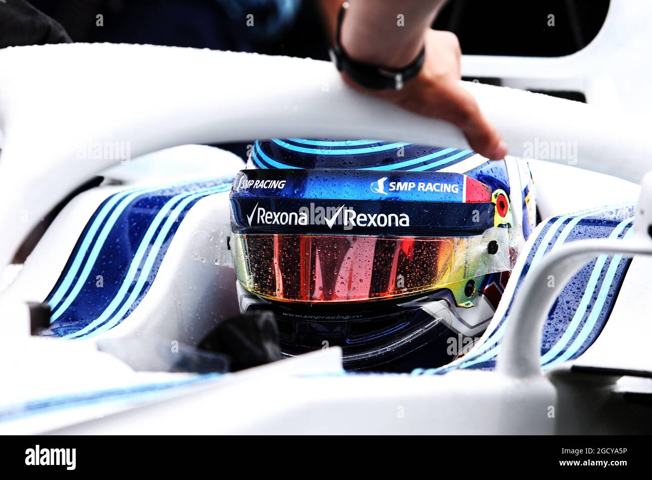 Sergey Sirotkin (RUS) Williams FW41. French Grand Prix, Saturday 23rd June 2018. Paul Ricard, France. Stock Photo
