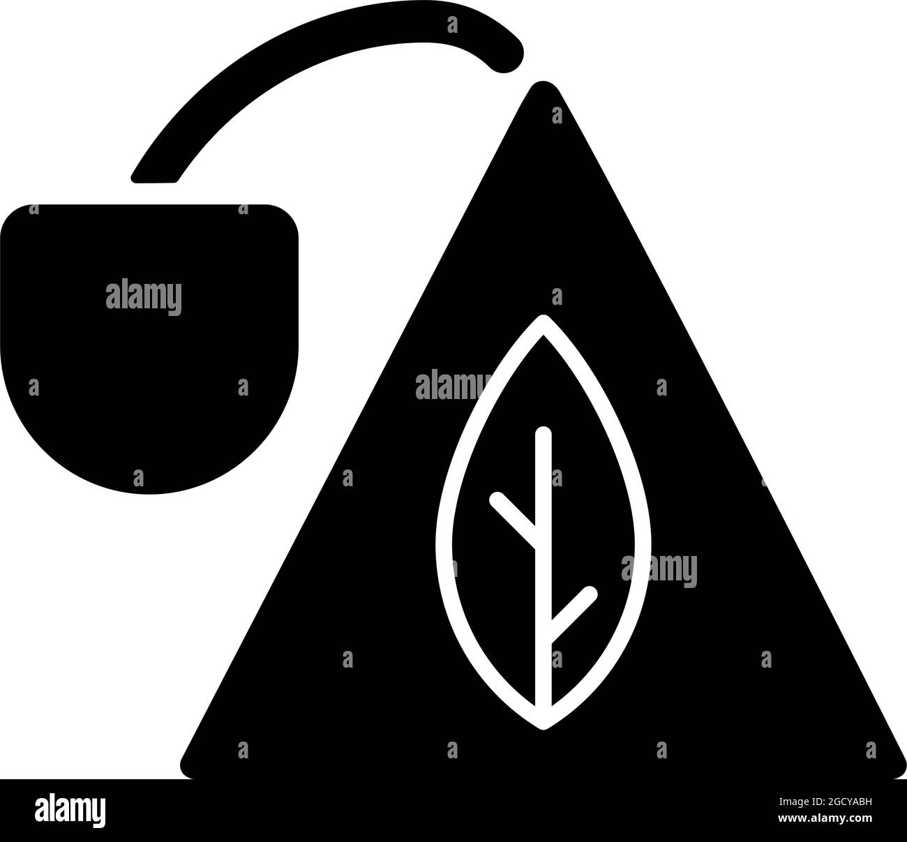 Sachet black glyph icon Stock Vector Image & Art - Alamy
