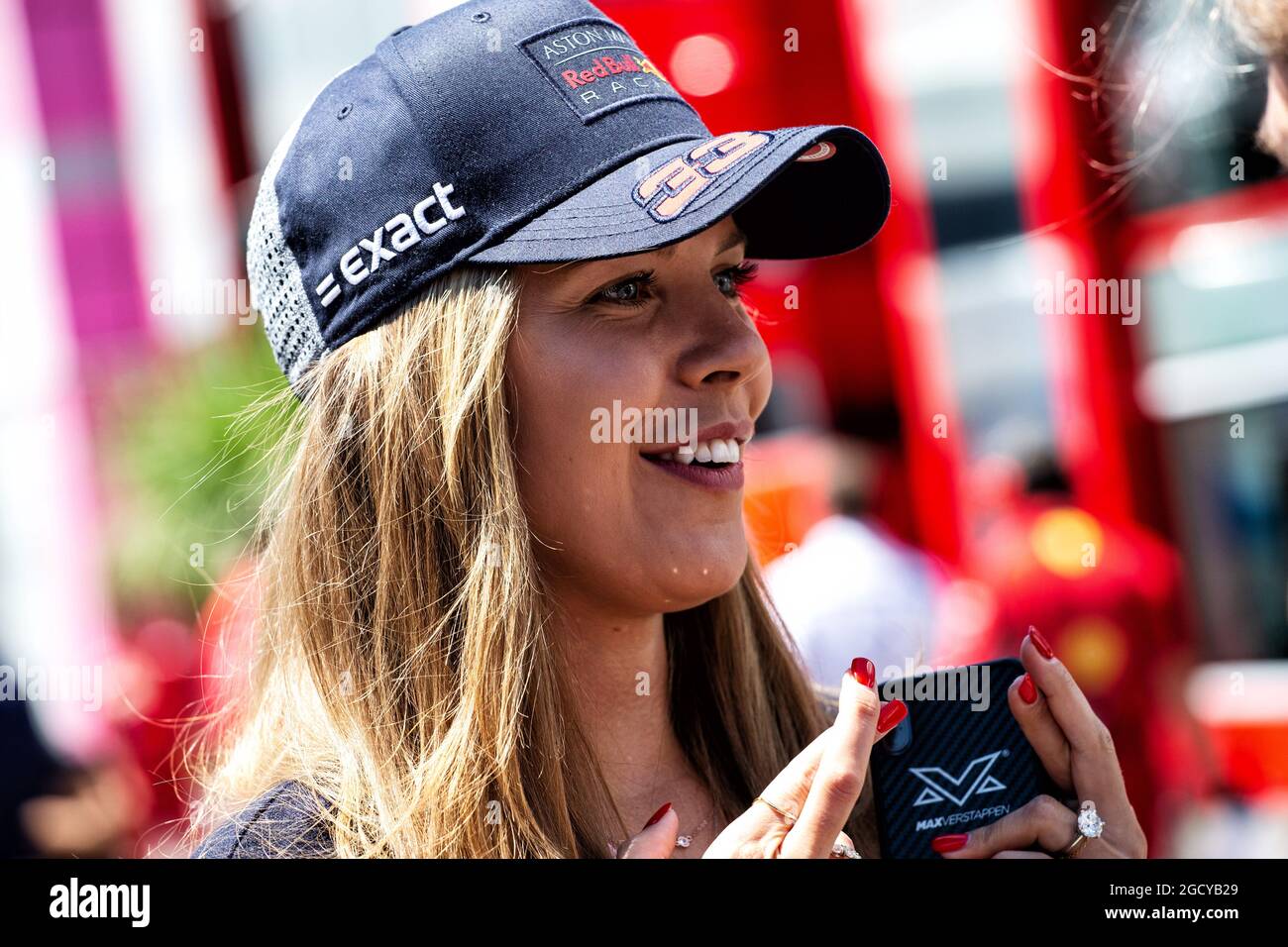 Victoria Swarovski (AUT) Singer. Austrian Grand Prix, Sunday 1st July 2018.  Spielberg, Austria Stock Photo - Alamy