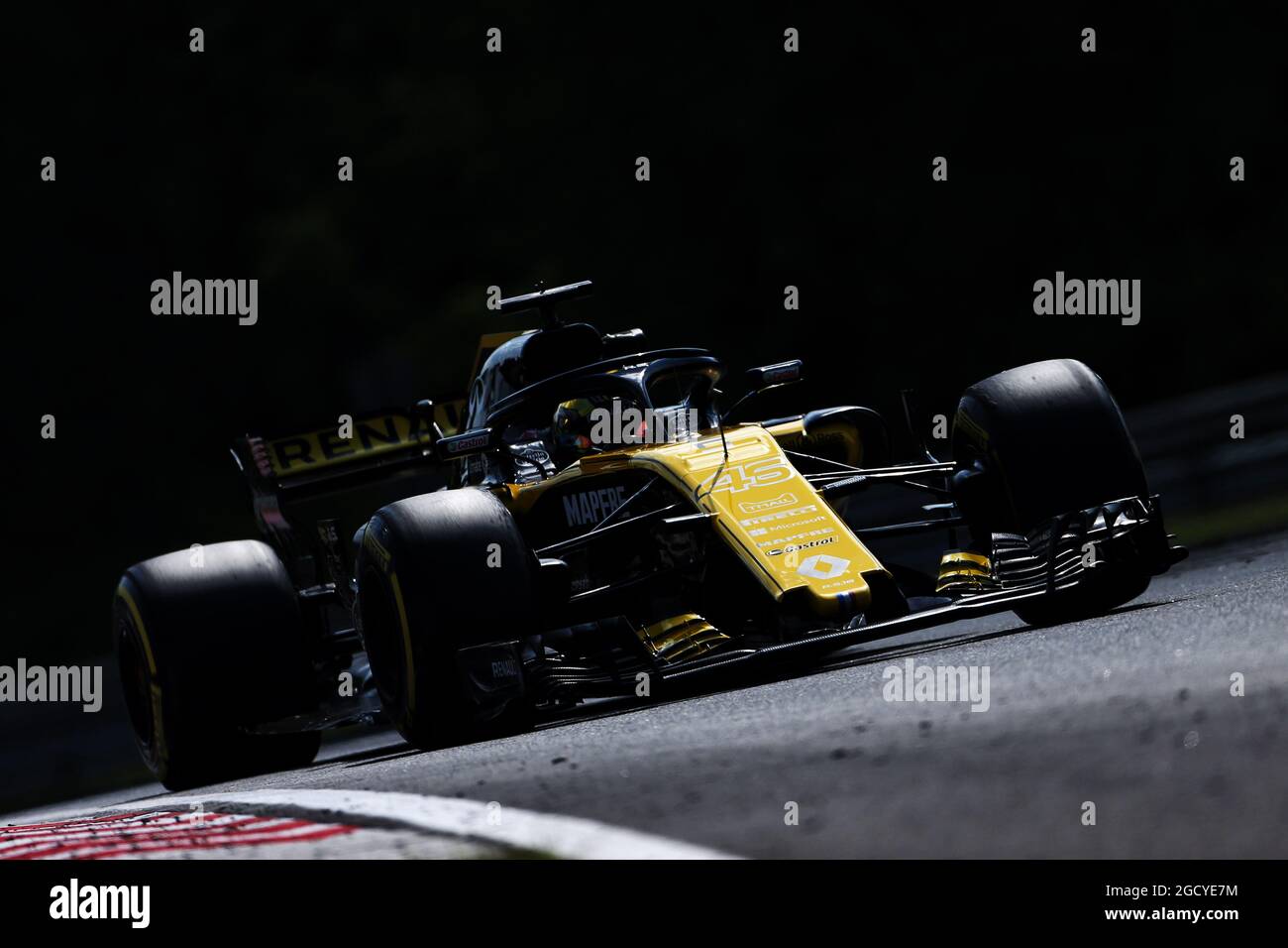 Artem Markelov (RUS) Renault Sport F1 RS18 Test and Development Driver. Formula One Testing. Wednesday 1st August 2018. Budapest, Hungary. Stock Photo