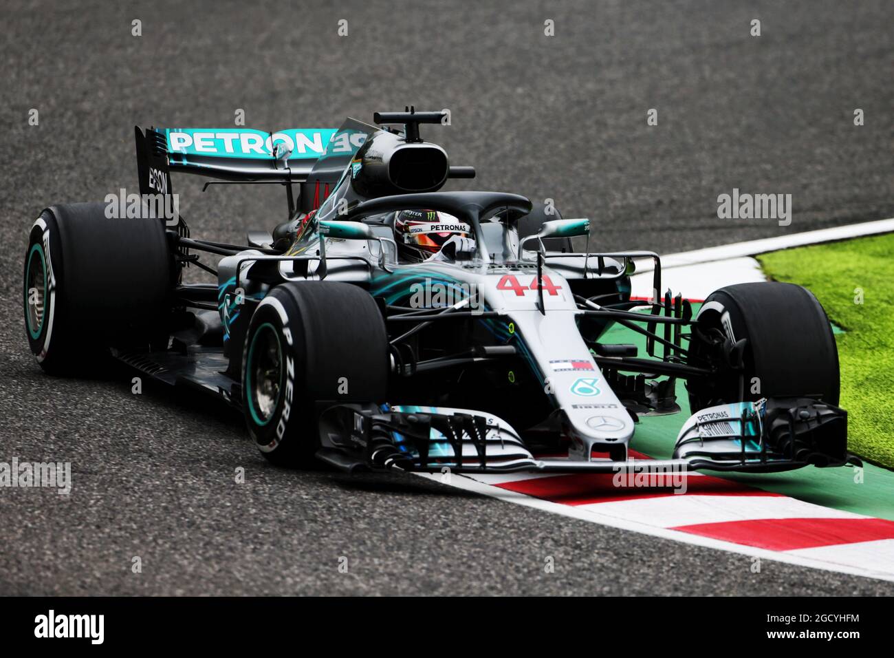 Lewis Hamilton (GBR) Mercedes AMG F1 W09. Japanese Grand Prix, Friday 5th  October 2018. Suzuka, Japan Stock Photo - Alamy