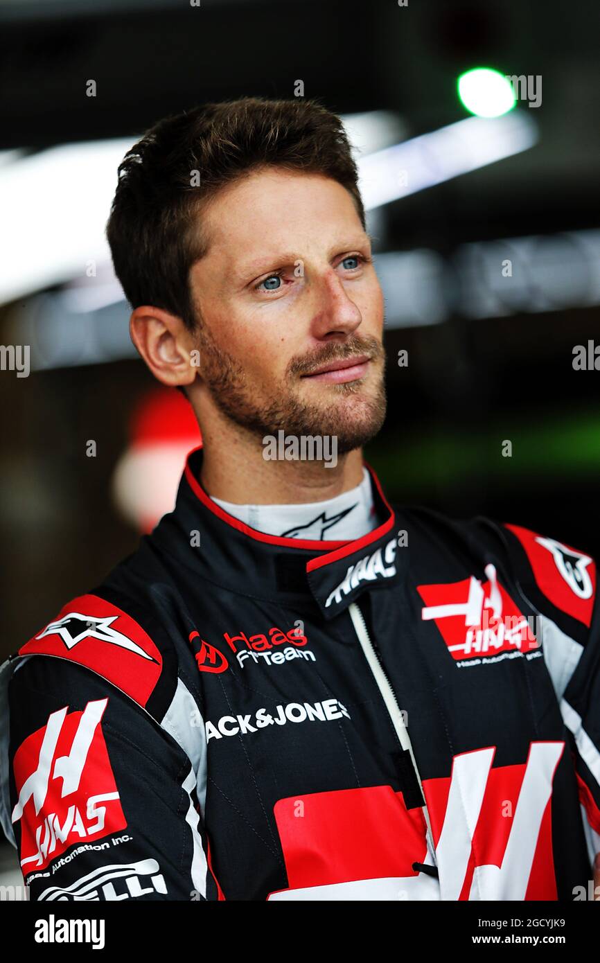 Romain Grosjean (FRA) Haas F1 Team. United States Grand Prix Romain Grosjean (FRA) Haas F1 Team. United States Grand Prix
